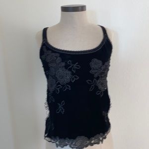 Velvet and Sweater Knit Tank Size USA 8 Maria Di Ripabianca.